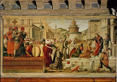 Saint Georges baptisant le Gentil, 1501-07 - Vittore Carpaccio